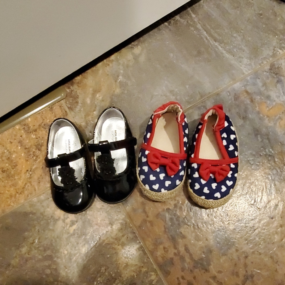 Lots of girls shoes